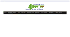 Desktop Screenshot of marches-publics-haiti.com